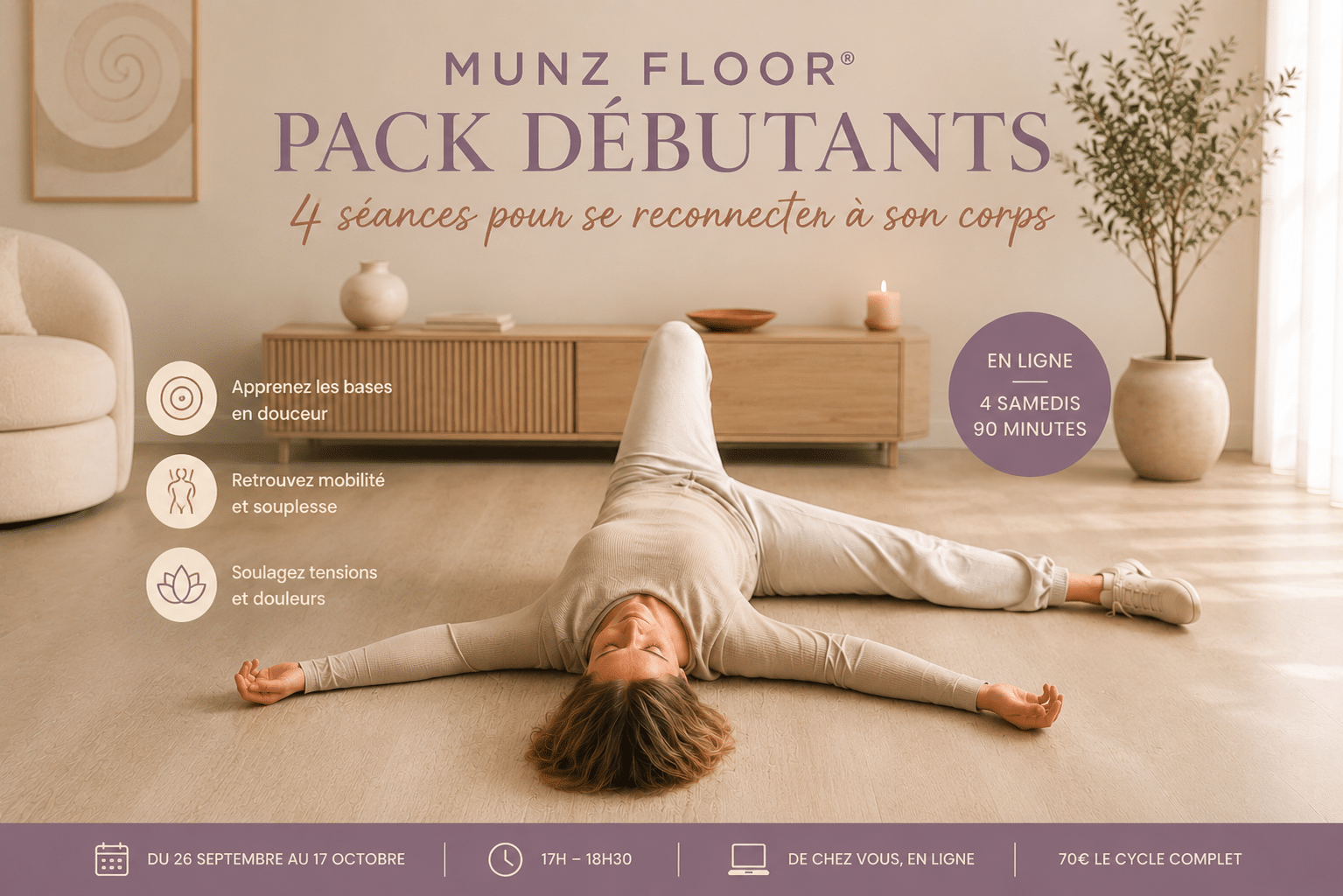 Cours MUNZ FLOOR débutant en ligne